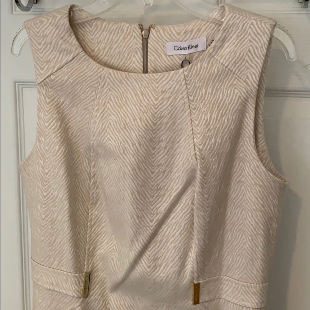Calvin Klein size 6 work dress